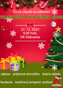 Vianočná akadémia 2023